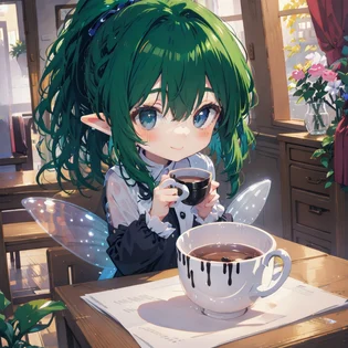 コーヒーの妖精