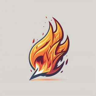 炎のロゴアイコン